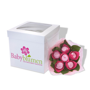 Babystrauss von Babyblumen.de